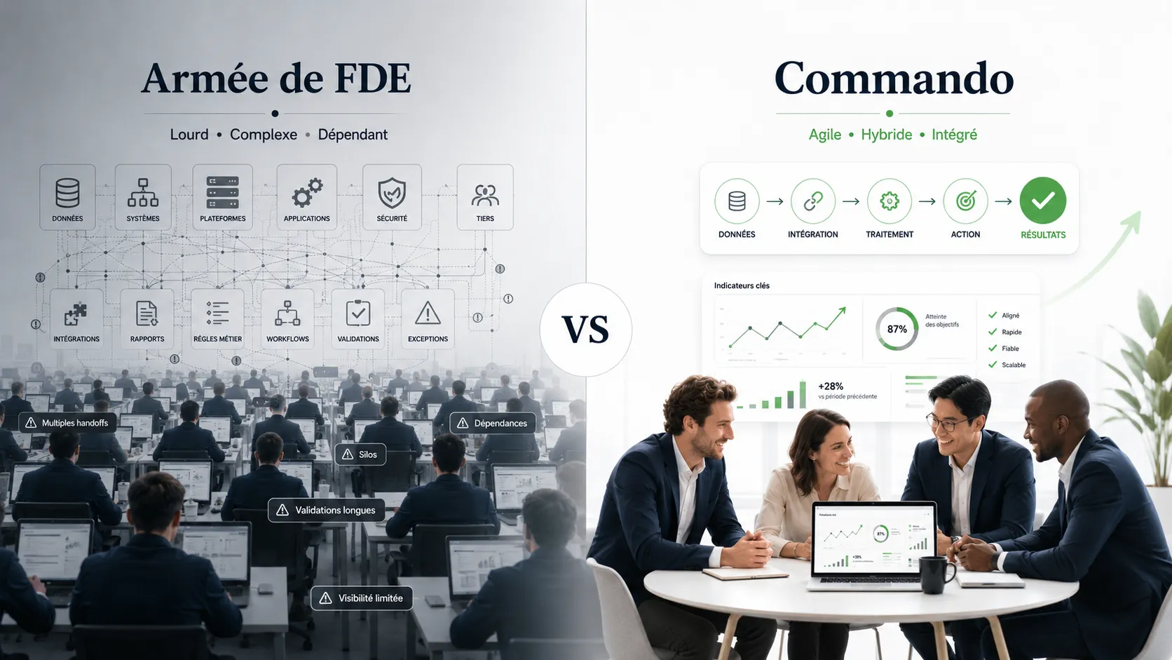 Déployer l'IA en entreprise : la méthode commando